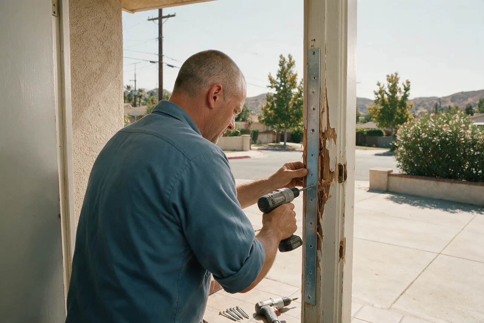 Post Break-In Lock Repair in Concord by Todos Santos Lock Co.