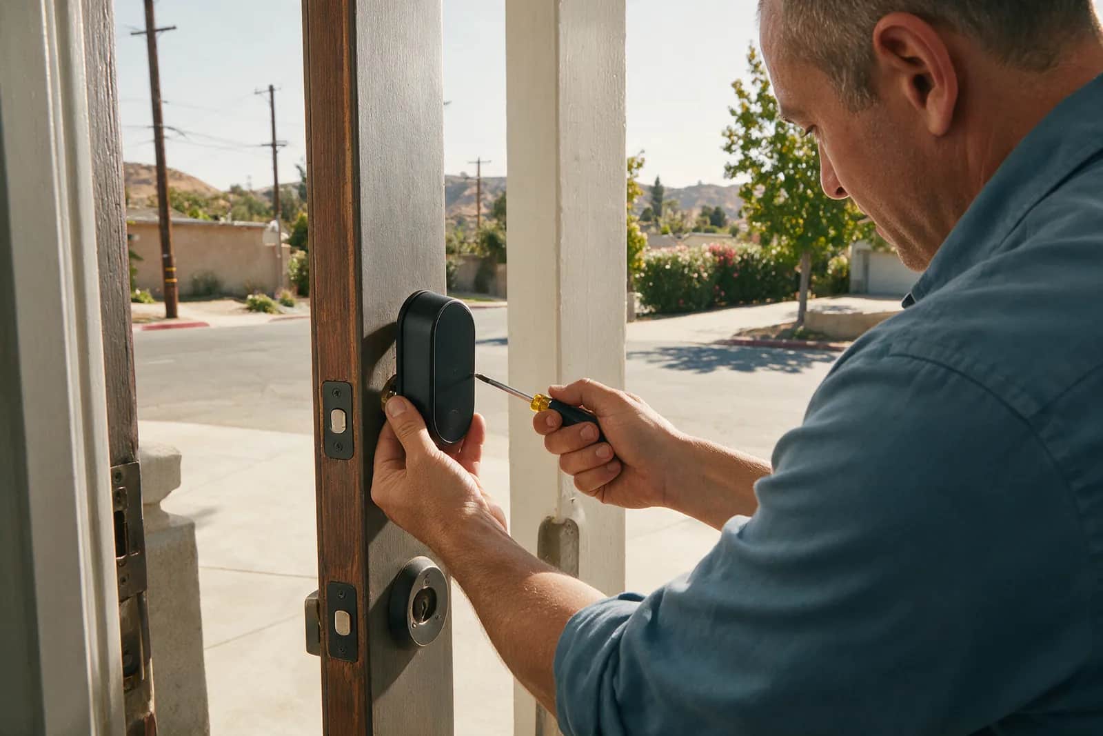 Smart Lock Installation in Concord by Todos Santos Lock Co.