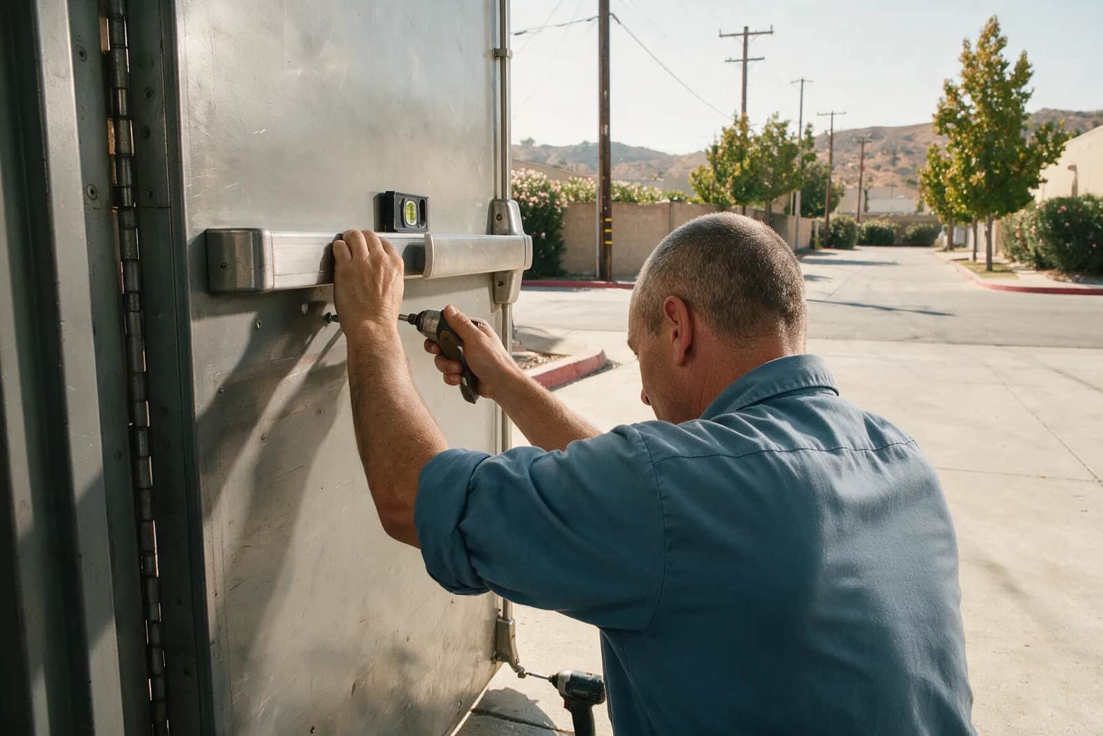 Panic Bars & Exit Devices in Concord by Todos Santos Lock Co.