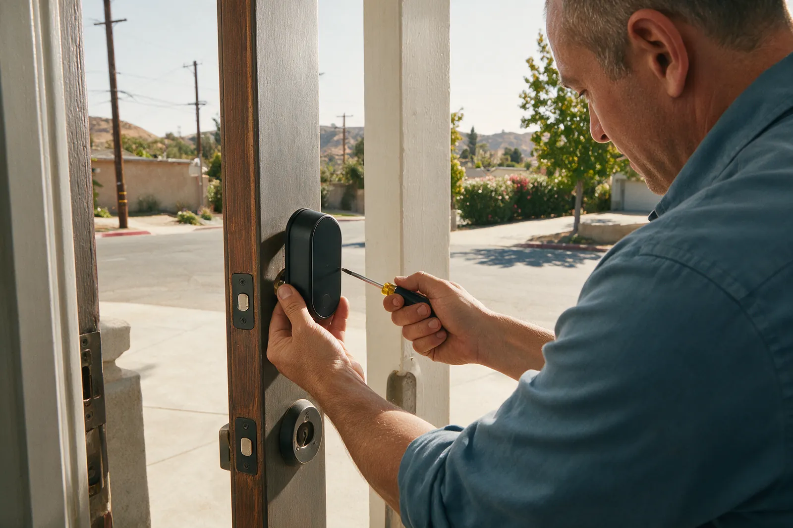 Smart Lock Installation in Concord by Todos Santos Lock Co.